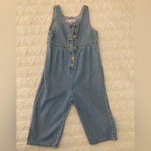 Zara Denim Romper